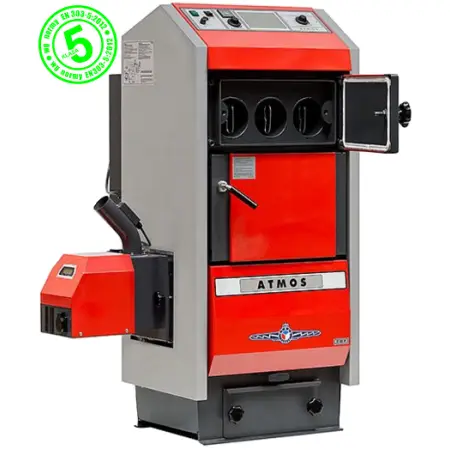 ATMOS D85P 80 kW kocioł na pelet z automatycznym odpopielaniem